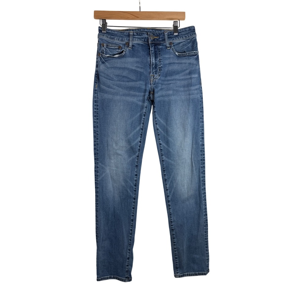 American Eagle Men's Slim Straight Jeans Size 29X32 Denim Flex Medium Wash